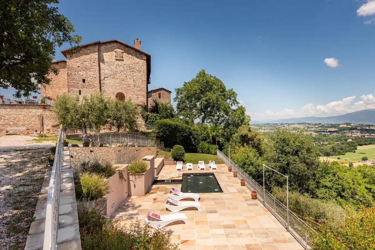 Il Castello Di Perchia Aparthotel Crocemaroggia Exterior foto