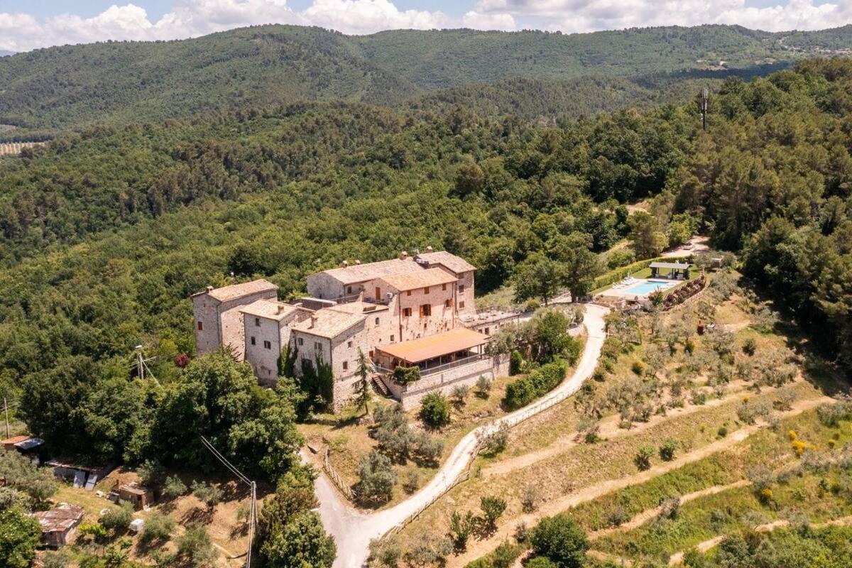 Il Castello Di Perchia Aparthotel Crocemaroggia Exterior foto